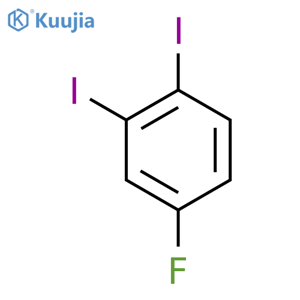 4-Fluoro-1,2-diiodobenzene structure