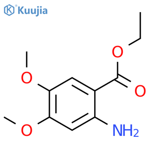 Ethyl 2-Amino-4,5-dimethoxybenzoate structure