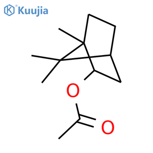 (+)-Bornyl Acetate structure