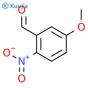 5-Methoxy-2-nitrobenzaldehyde structure