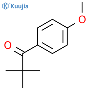 1-(4-methoxyphenyl)-2,2-dimethylpropan-1-one structure