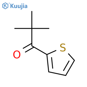 2,2-dimethyl-1-(thiophen-2-yl)propan-1-one structure