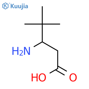 3Amino-4,4-dimethylpentanoic Acid structure