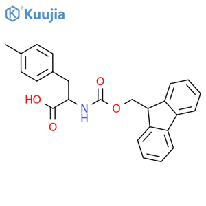 Fmoc-4-methyl-D-phenylalanine structure