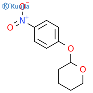 2H-Pyran, tetrahydro-2-(4-nitrophenoxy)- structure