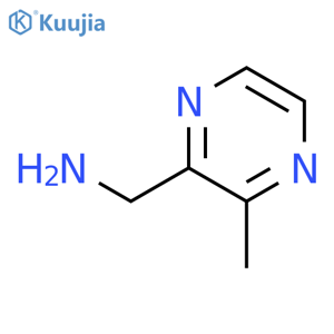 (3-Methylpyrazin-2-yl)methanamine structure