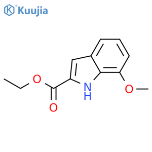 ethyl 7-methoxy-1H-indole-2-carboxylate structure