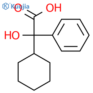 (S)-2-Cyclohexyl-2-hydroxy-phenylacetic Acid structure