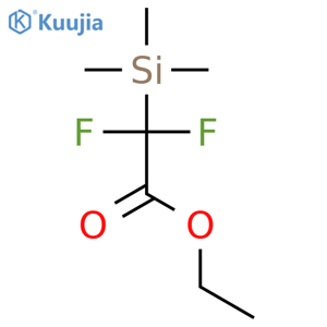 Ethyl 2,2-difluoro-2-(trimethylsilyl)acetate structure