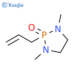 1,3,2-Diazaphospholidine, 1,3-dimethyl-2-(2-propenyl)-, 2-oxide structure