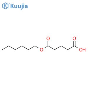 Pentanedioic acid, monohexyl ester structure
