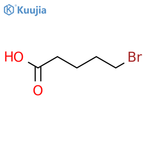 5-Bromovaleric acid structure