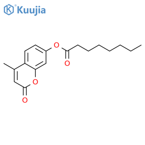 4-Methylumbelliferyl Caprylate structure