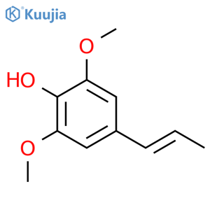 (E)-2,6-Dimethoxy-4-(prop-1-en-1-yl)phenol structure