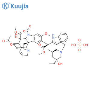 Vincristine sulfate structure