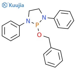 1,3,2-Diazaphospholidine, 1,3-diphenyl-2-(phenylmethoxy)- structure