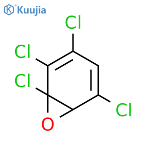 7-Oxabicyclo[4.1.0]hepta-2,4-diene, 1,2,3,5-tetrachloro- structure