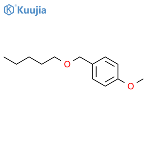 Benzene, 1-methoxy-4-[(pentyloxy)methyl]- structure