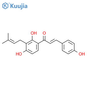 Isobavachalcone structure