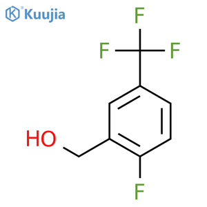 2-Fluoro-5-(trifluoromethyl)benzyl Alcohol structure