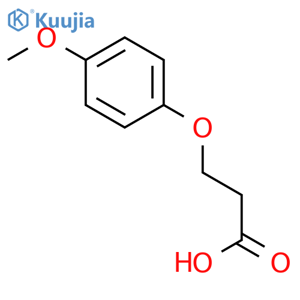 3-(4-Methoxyphenoxy)propanoic acid structure