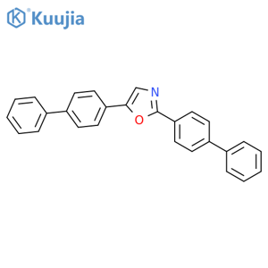 2,5-Bis(4-biphenylyl)oxazole structure