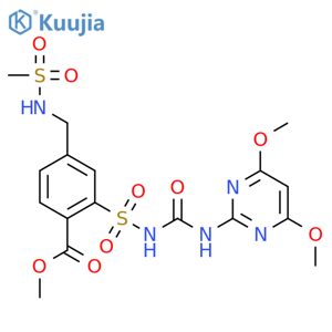 Mesosulfuron-methyl structure