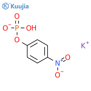 4-nitrophenyl phosphate, potassium salt structure