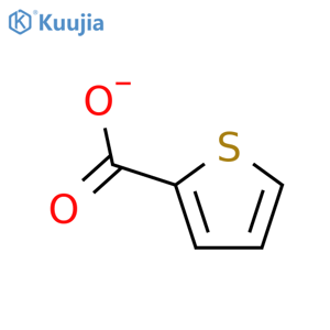 2-Thiophenecarboxylicacid, ion(1-) structure