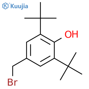 Phenol,4-(bromomethyl)-2,6-bis(1,1-dimethylethyl)- structure