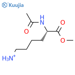 Nα-Acetyl-L-lysine Methyl Ester Hydrochloride structure