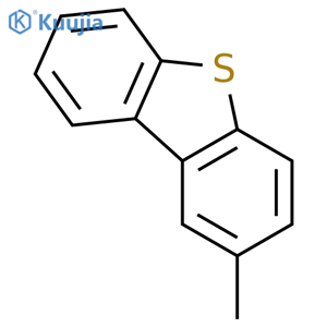 2-Methyldibenzothiophene structure