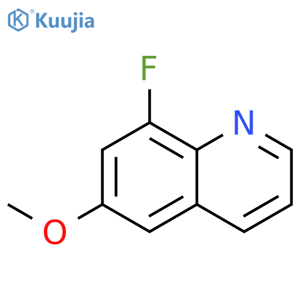 8-Fluoro-6-methoxyquinoline structure