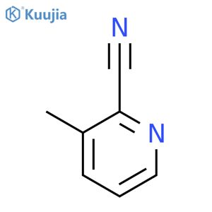 3-methylpyridine-2-carbonitrile structure