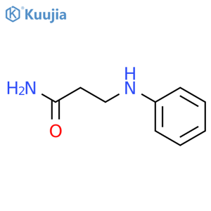 3-(phenylamino)propanamide structure