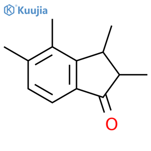 2,3-Dihydro-2,3,4,5-tetramethyl-1H-inden-1-one structure