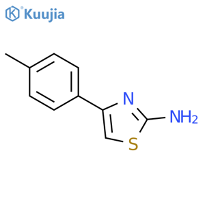 4-(4-Methylphenyl)-1,3-thiazol-2-amine structure