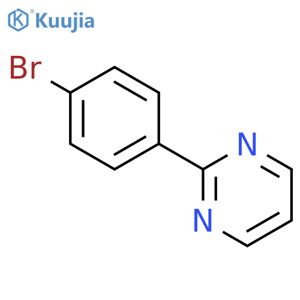 2-(4-Bromophenyl)pyrimidine structure