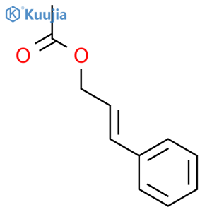 2-Propen-1-ol,3-phenyl-, 1-acetate, (2E)- structure