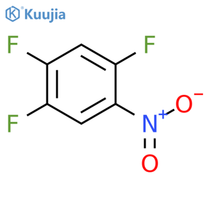 1,2,4-Trifluoro-5-nitrobenzene structure