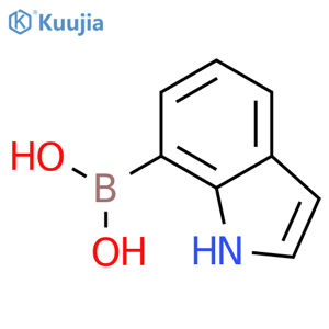 (1H-Indol-7-yl)boronic acid structure