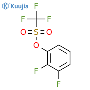 2,3-Difluorophenyl Trifluoromethanesulfonate structure