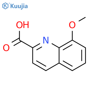 8-Methoxyquinoline-2-carboxylic acid structure