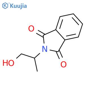 2-(1-Hydroxypropan-2-yl)isoindoline-1,3-dione structure