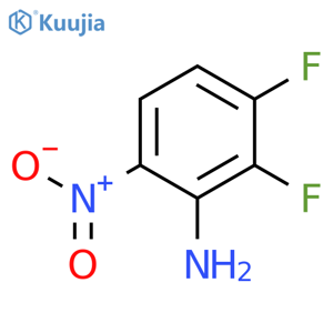 2,3-Difluoro-6-nitroaniline structure