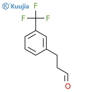 3-[3-(trifluoromethyl)phenyl]propanal structure