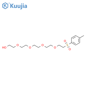 Ethanol, 2-[2-[2-[2-[2-[(4-methylphenyl)sulfonyl]ethoxy]ethoxy]ethoxy]ethoxy]- structure