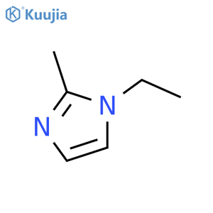 1-ethyl-2-methyl-1H-imidazole structure