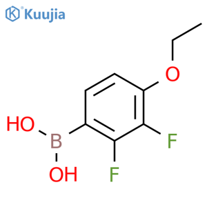 (4-Ethoxy-2,3-difluorophenyl)boronic acid structure