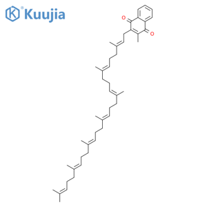 Menaquinone-7 structure